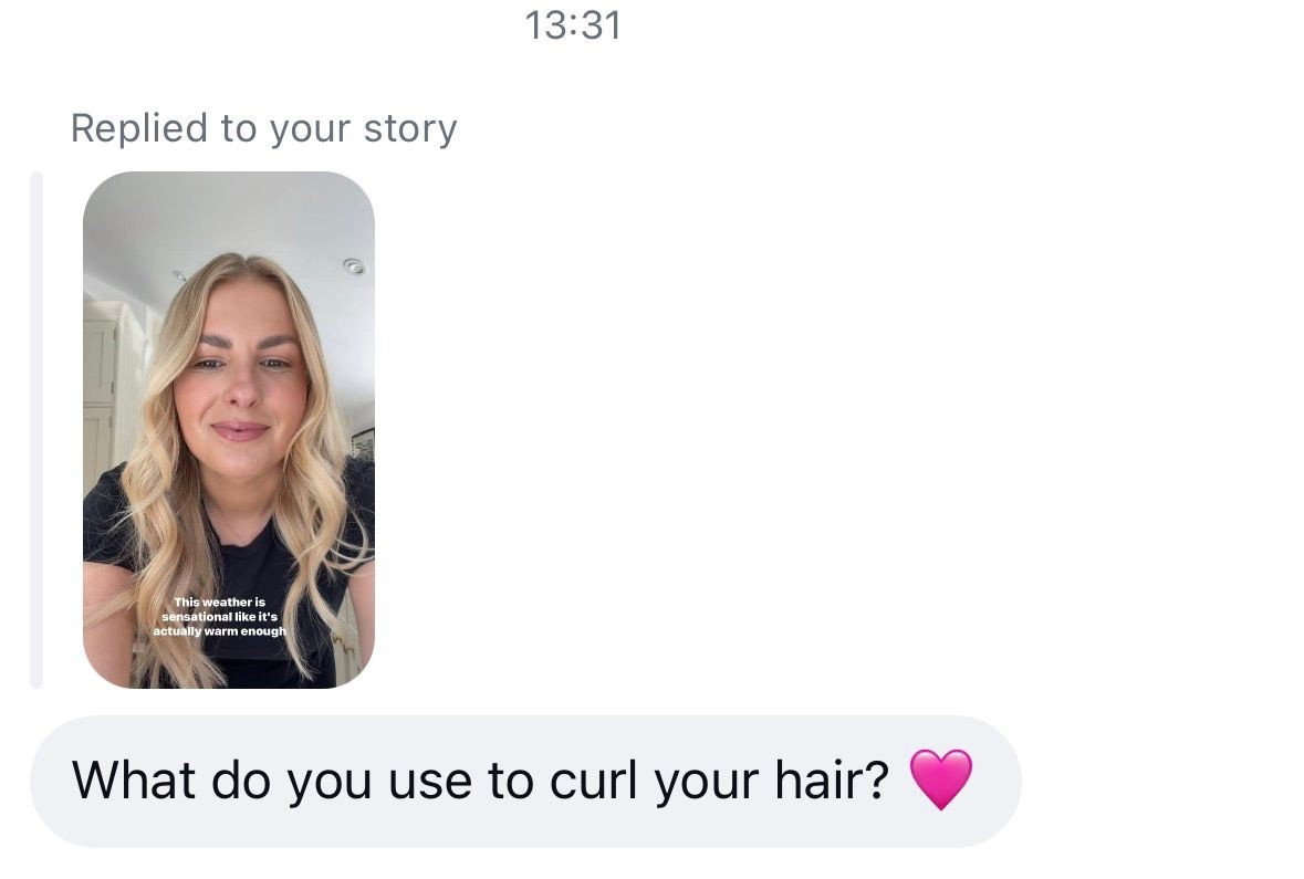 My hair curler 🫶🏼 it also comes in the set so linked those

#LTKuk