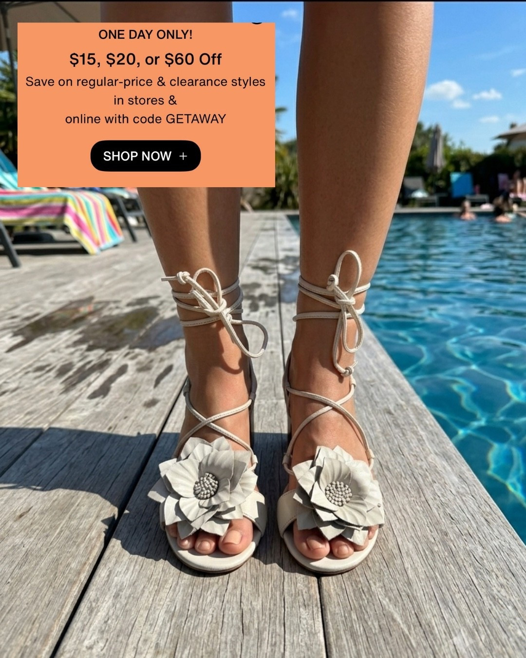 ‼️SALE at DSW ‼️ SAVE up to $60 OFF!!
Check out the HEEL on these Sandals- Super Cool 😎 Sold in 3 color choices…..
#LTKgrwm #LTKSaleAlert #LTKSeasonal
#LTKdayinmylife #LTKTravel #LTKSwim

https://liketk.it/6h1JI