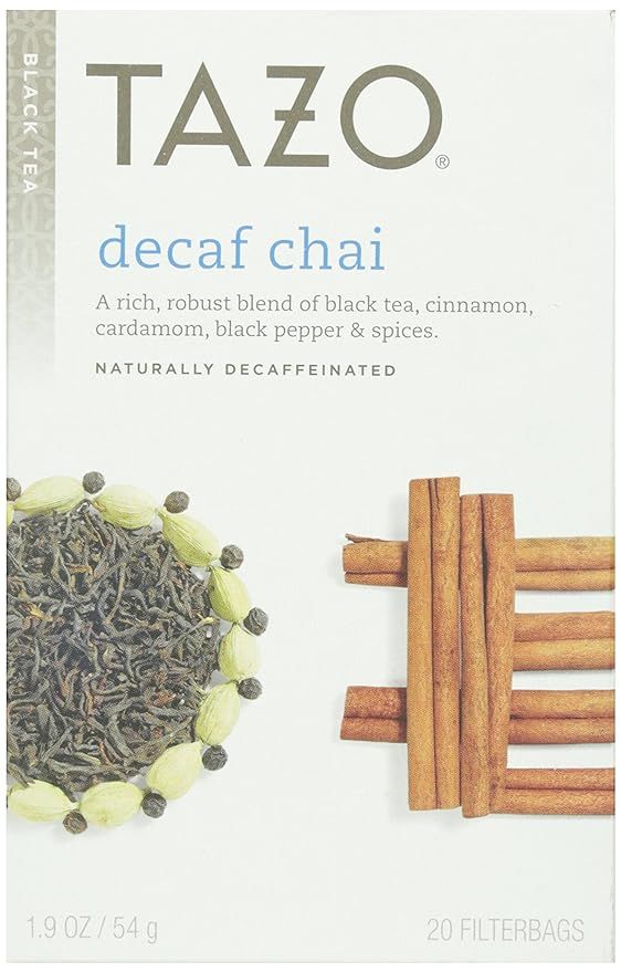 Tazo Tea, Chai Decaf Tea, Tea Bags, 20 ct | Amazon (US)