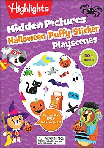 Halloween Hidden Pictures Puffy Sticker Playscenes (Highlights Learning Kindness)



Paperback ... | Amazon (US)