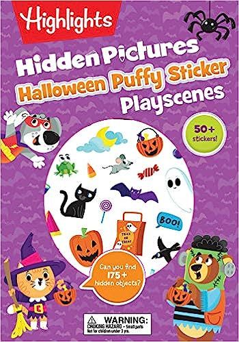 Halloween Hidden Pictures Puffy Sticker Playscenes (Highlights Learning Kindness)



Paperback ... | Amazon (US)