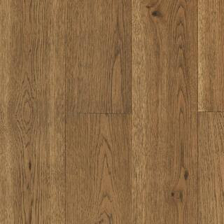 American Hickory 0.28 in. T x 6.5 in. W Waterproof Engineered Hardwood Flooring (21.8 sq. ft./case) | The Home Depot