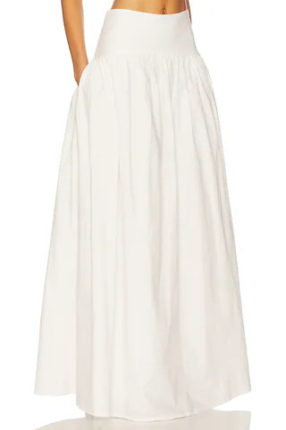 SNDYS Nesa Maxi Skirt in White from Revolve.com | Revolve Clothing (Global)