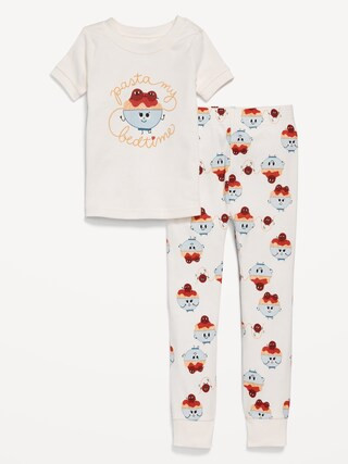 Snug-Fit Printed Pajama Set for Toddler & Baby | Old Navy | Old Navy (US)