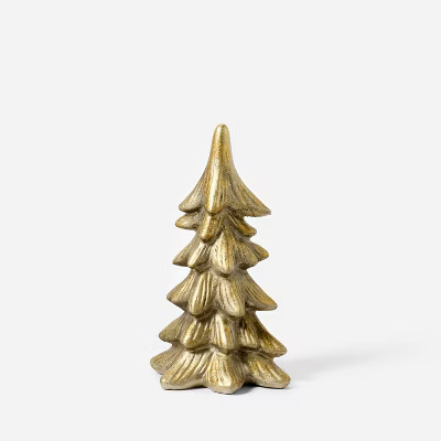 Small Antiqued Ceramic Tree Gold - Threshold™ designed with Studio McGee | Target