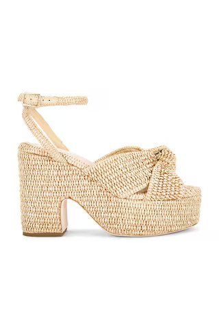 Chunky Platform Sandal in Natural | Revolve Clothing (Global)