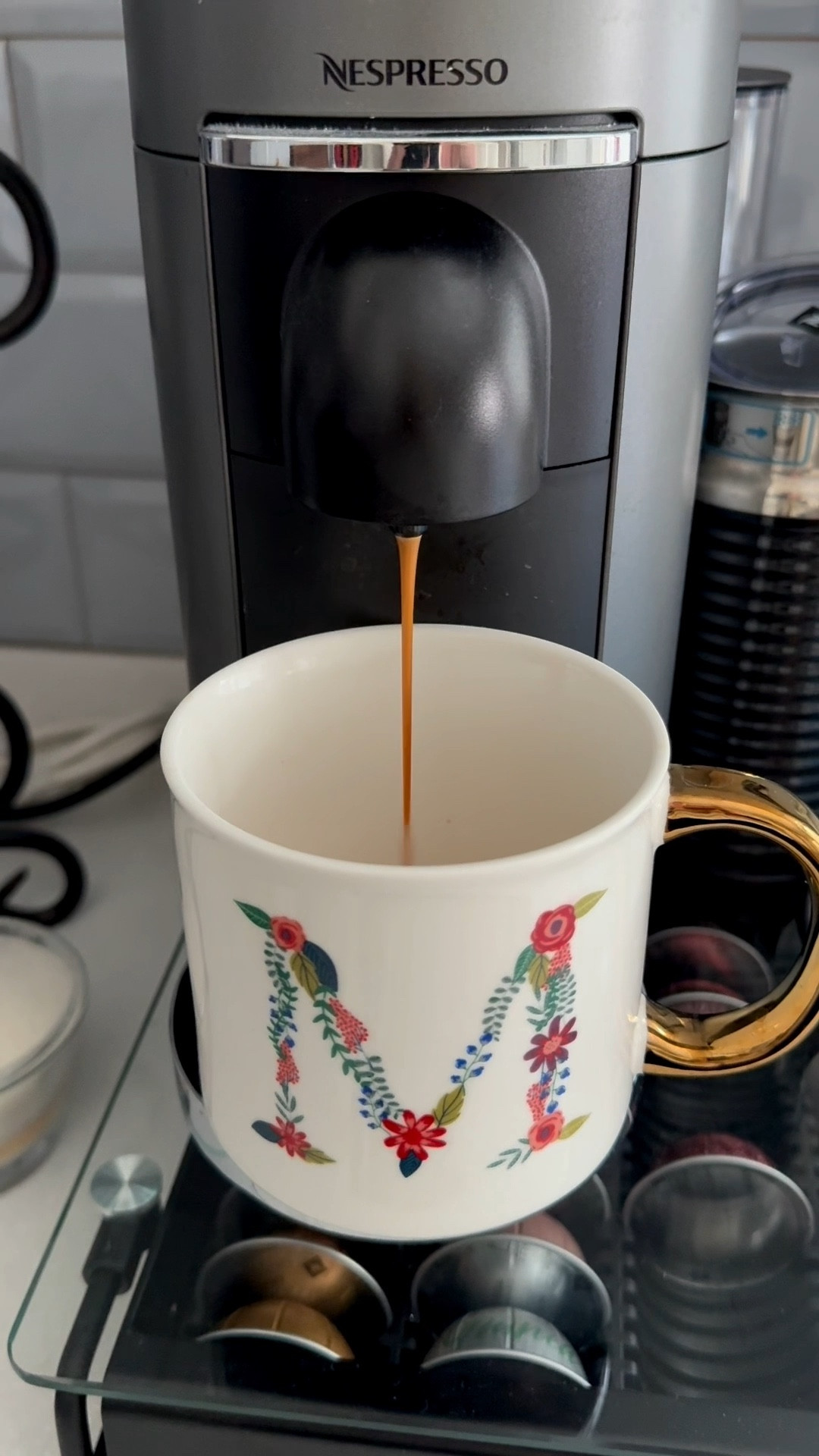 Morning routine, Nespresso coffee machine, coffee pod tray organizer 

#LTKSeasonal #LTKHome #LTKmorningroutine