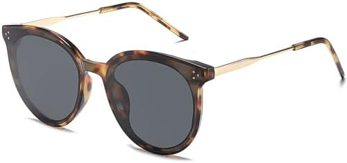 SOJOS Classic Trendy Round Sunglasses Womens Mens Oversized Large Shades UV400 Vacation Sunnies S... | Amazon (US)