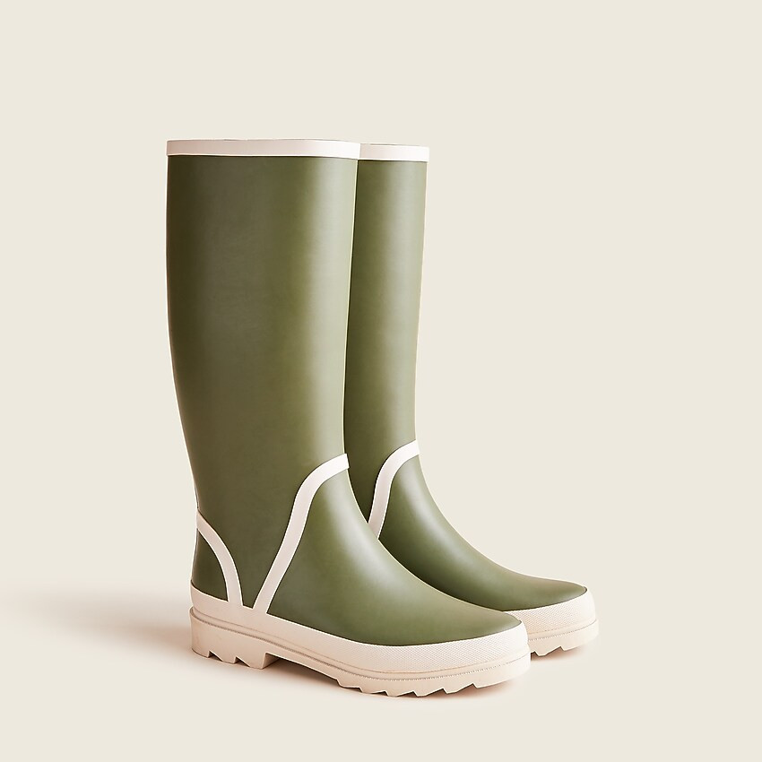 Tall lug-sole rainboots | J. Crew US