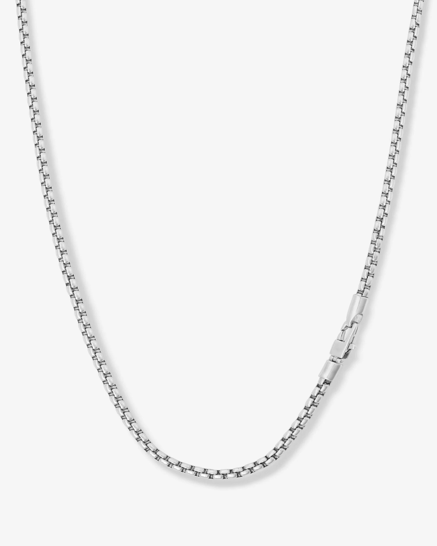 Logan Rolo Chain Necklace - Silver | Melinda Maria Jewelry