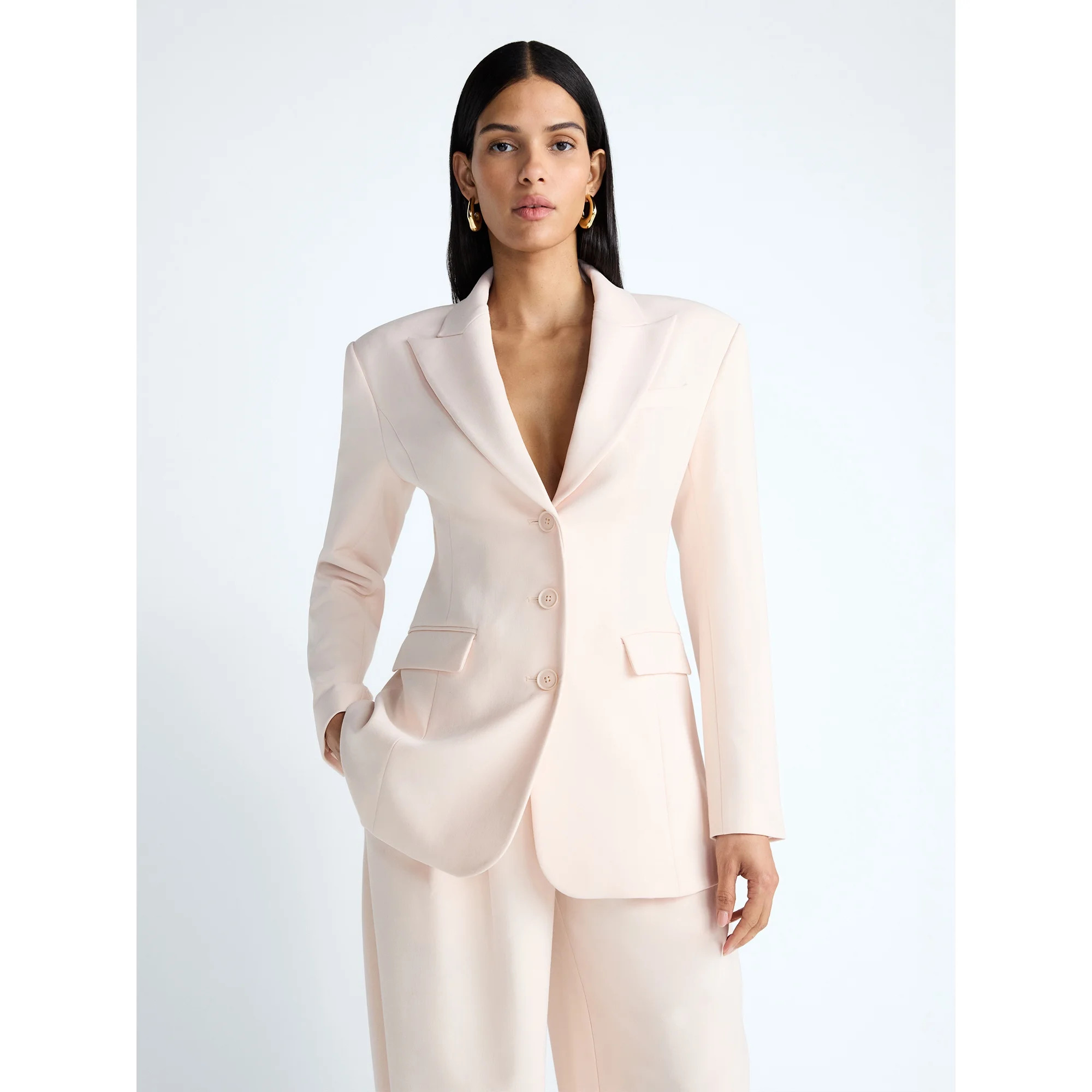 Devil Wears Prada Scoop Collection Women's and Women’s Plus Single Breasted Blazer, Sizes XS-4X | Walmart (US)