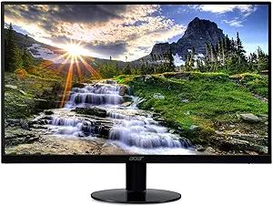Acer SB220Q bi 21.5 Inches Full HD (1920 x 1080) IPS Ultra-Thin Zero Frame Monitor (HDMI & VGA Po... | Amazon (US)