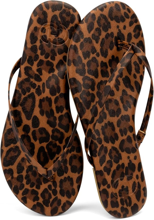 INMINPIN Flat Flip Flops with Arch Support for Women - Memory Foam Flats Summer Sandals 2025 - Ul... | Amazon (US)