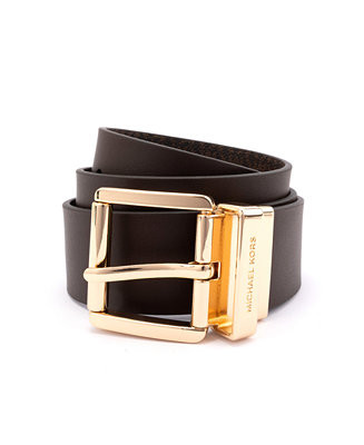 Leather Reversible Belt, 38mm | Macy's