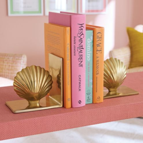 Shell Bookends | Ballard Designs, Inc.