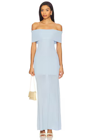 Lovers and Friends Christi Maxi Dress in Baby Blue from Revolve.com | Revolve Clothing (Global)