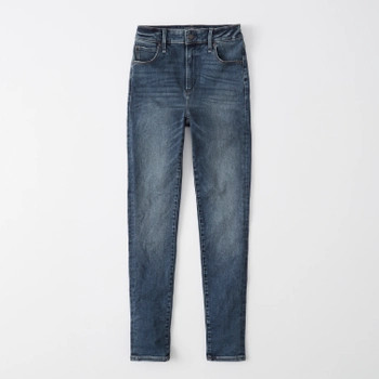 High Rise Super Skinny Jeans | Abercrombie & Fitch (US)