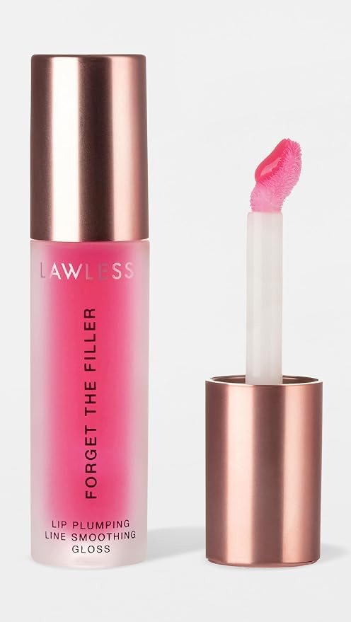 Lawless Women's Forget The Filler Lip Plumper Line Gloss, Juicy Watermelon, Pink, 0.11 Fl Oz (Pac... | Amazon (US)