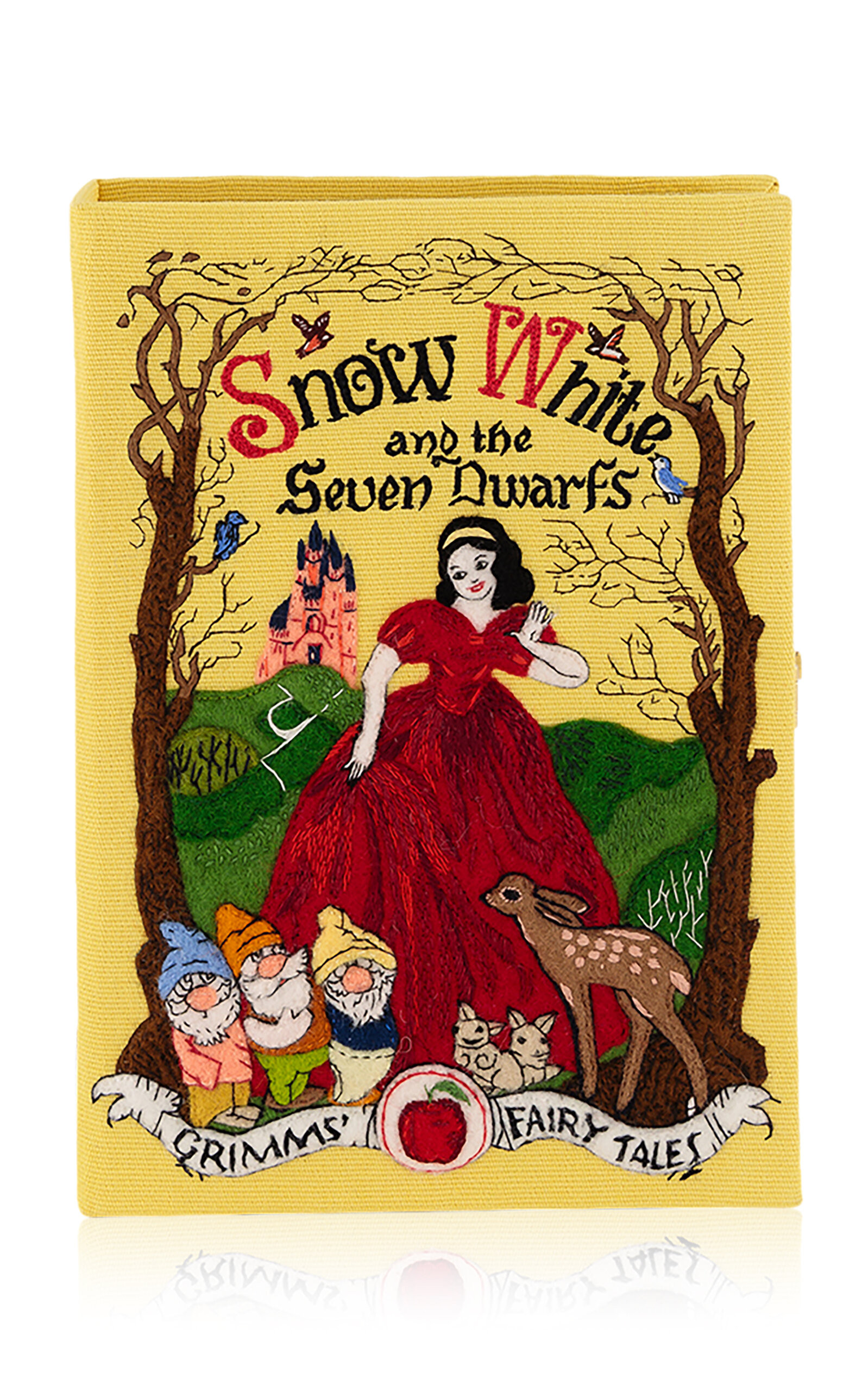 Olympia Le-Tan - Snow White Yellow Book Clutch - Yellow - OS - Moda Operandi | Moda Operandi (Global)