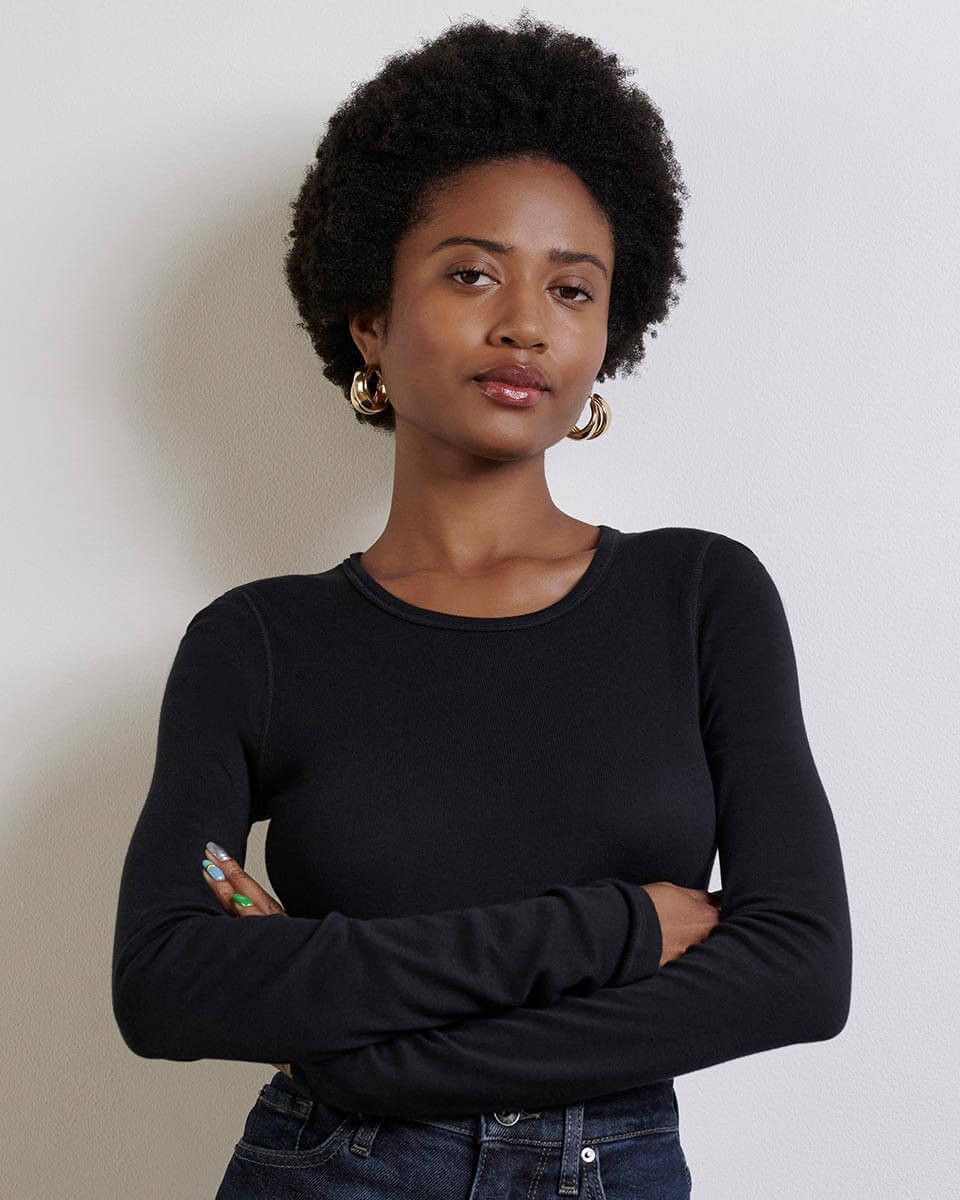 The Classic Long Sleeve Tee | Splendid | Splendid