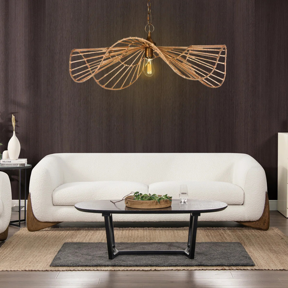 Aesthetic living room starts here 🤍 Wayfair Flash Sale ends tomorrow — curved sofas you NEED 🛋️ #MinimalHome #WayfairFinds #InteriorInspo #FurnitureFinds #LTKSale 

 #LTKSeasonal #LTKHome #LTKSaleAlert