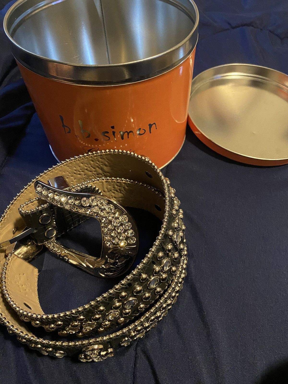 B.B. Simon B.B Simon Cross Belt | Grailed | Grailed