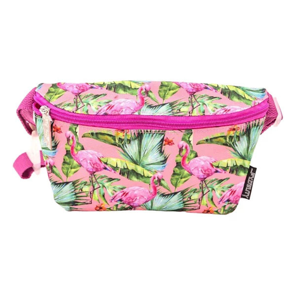 Fydelity Ultra Slim Fanny Backpack Tropical Flamingo | Scheels