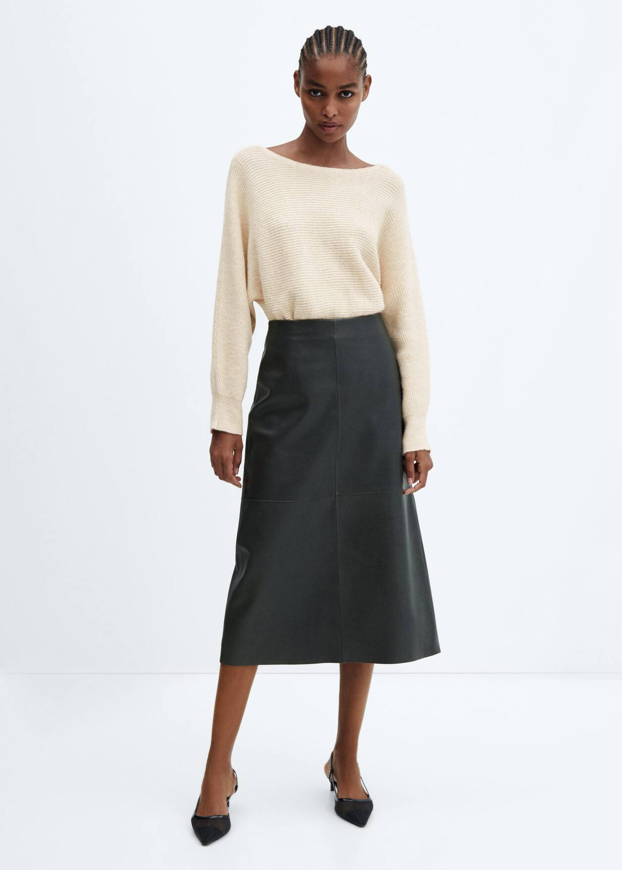 Puffed sleeves sweater -  Women | Mango USA | MANGO (US)