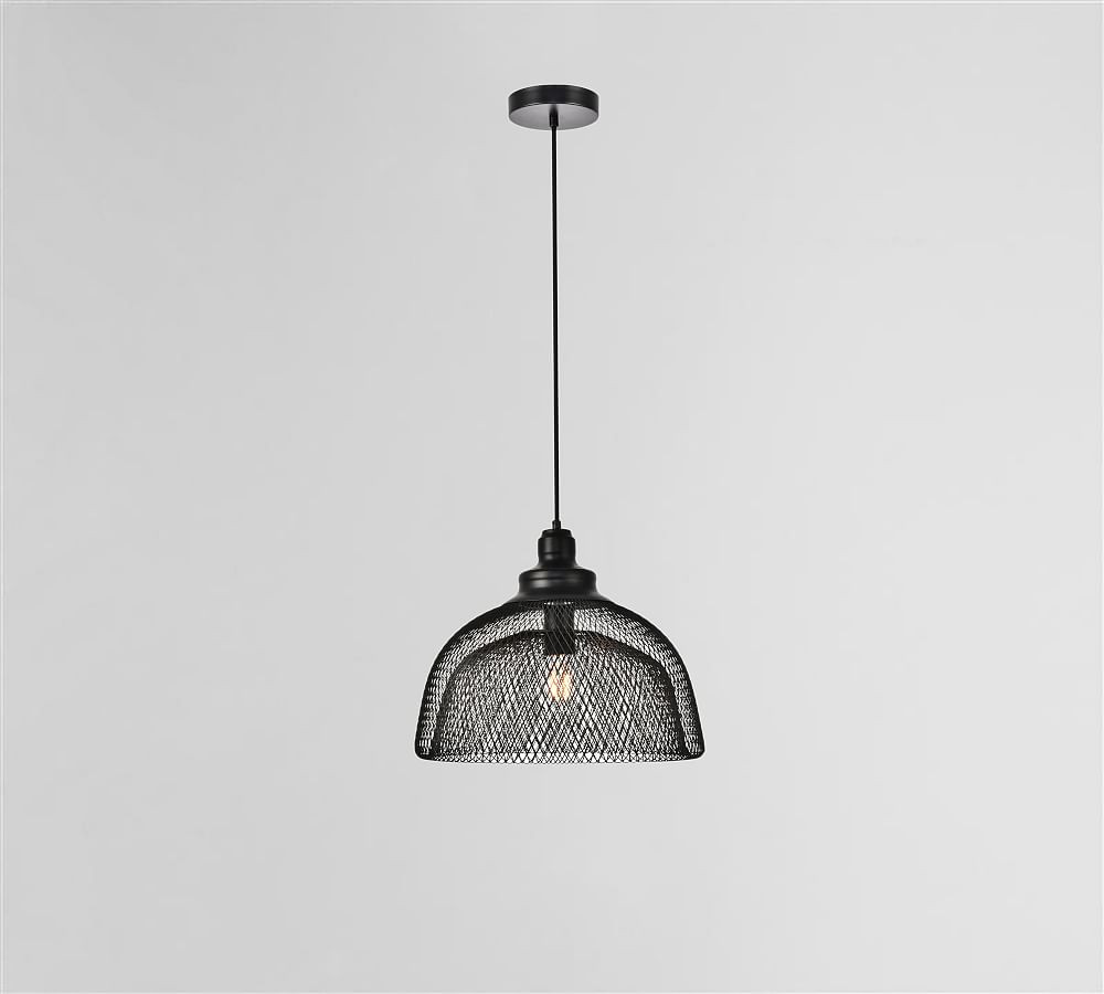 Louisa Mesh Pendant (14") | Pottery Barn (US)