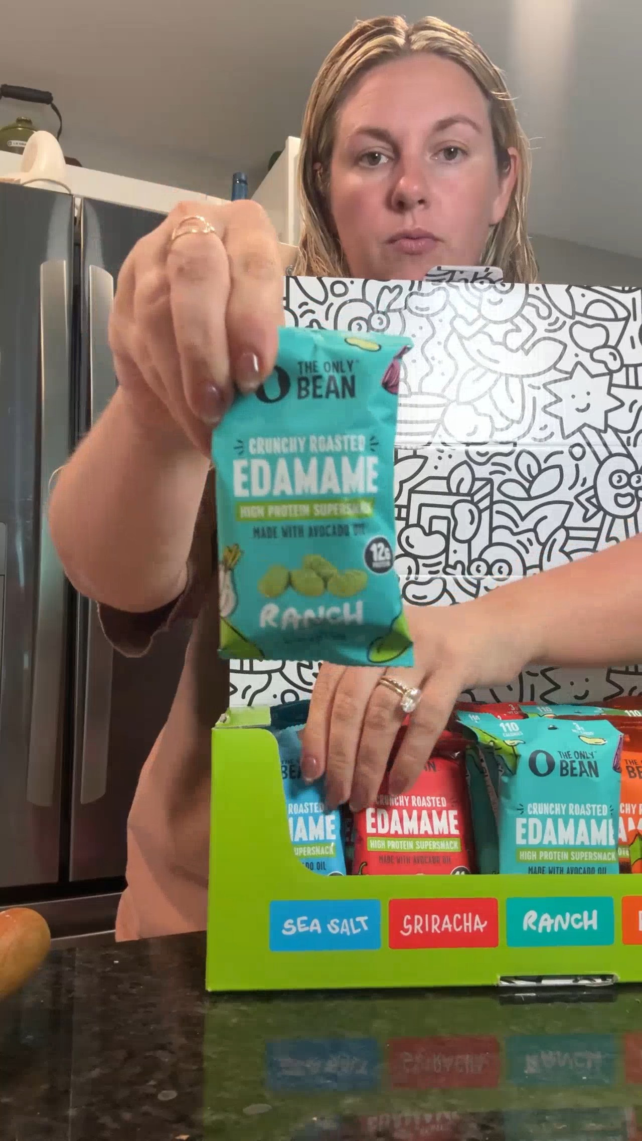 Crunchy roasted edamame is such a good snack when you want something salty and high in protein. The variety pack lets you switch up the flavor depending on what you’re craving. 

 #LTKfoodie #LTKvlog #LTKSaleAlert