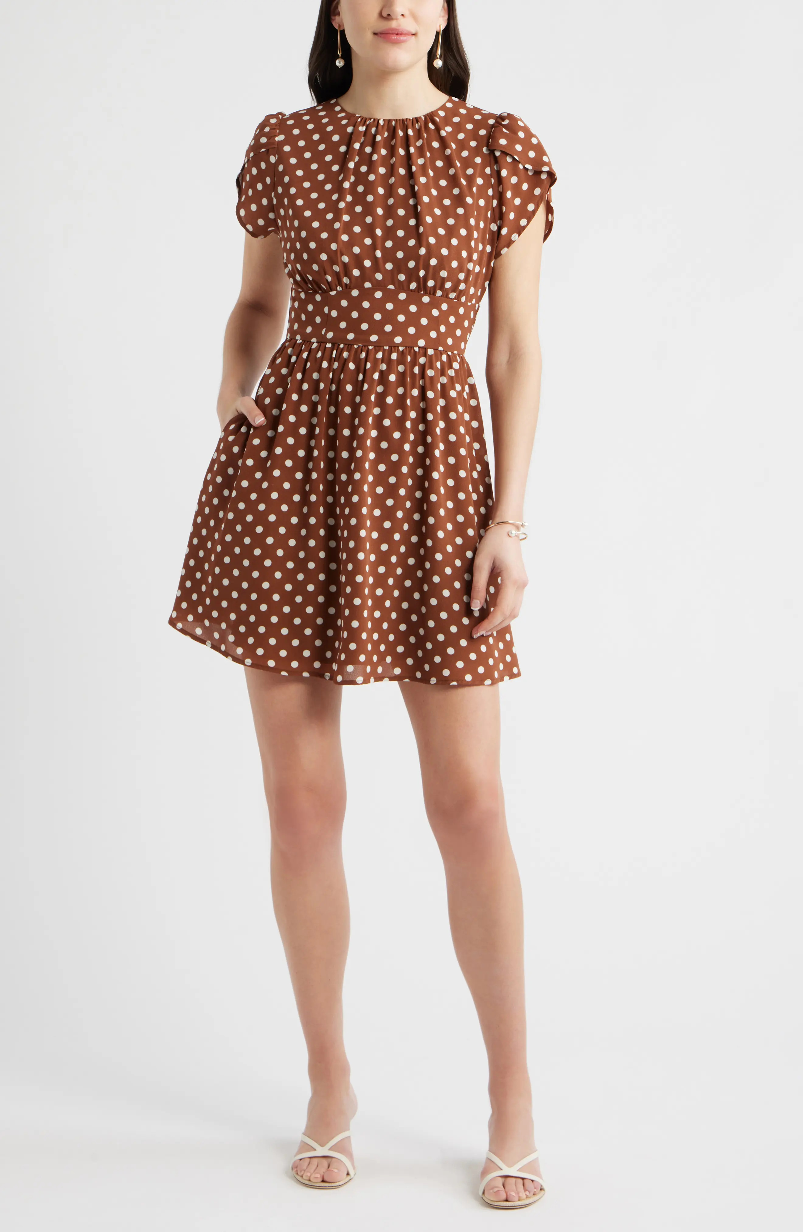 Fit & Flare Minidress (Women) | Nordstrom | Nordstrom