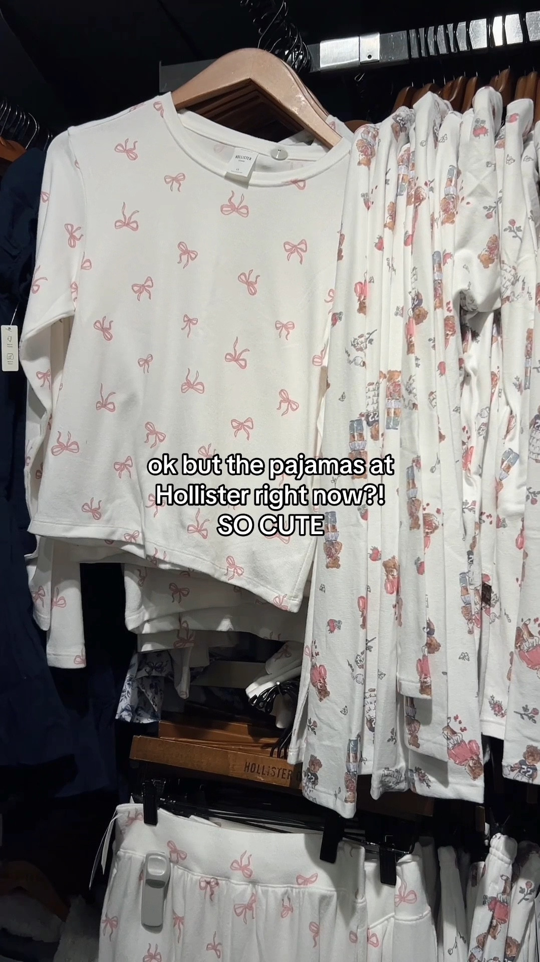 These pajamas at Hollister are so cute!! 🎀 

#hollister #abercrombie #pajamas #pajamaset #loungewear #casual 

#LTKSaleAlert #LTKWatchNow #LTKStyleTip