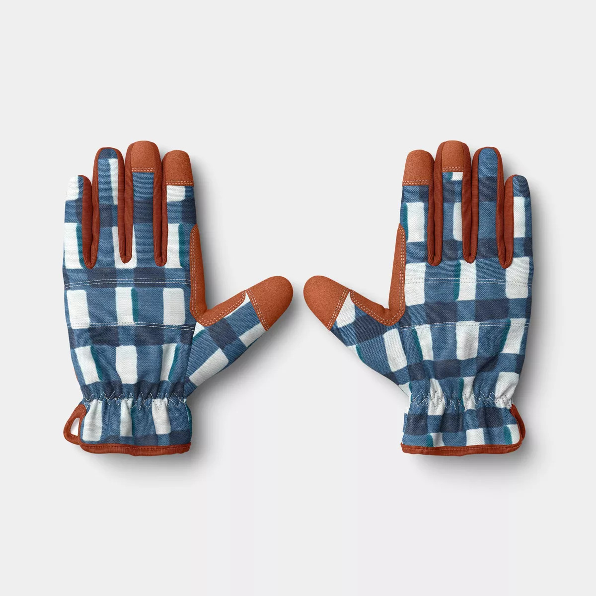 Duck Canvas Pattern Castella Geo Work Gloves One Size Brown - Threshold™ | Target