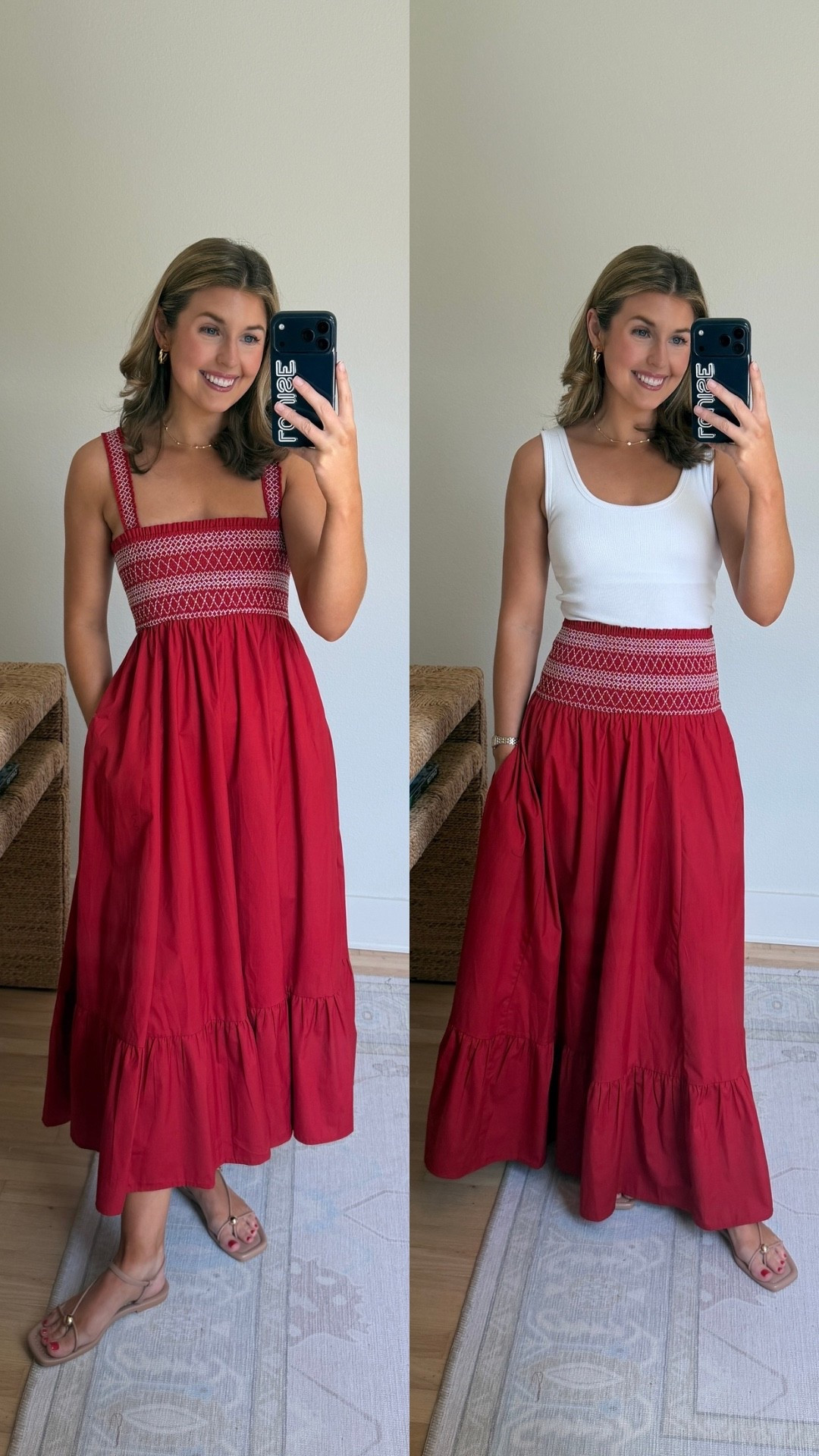 My fave convertible dress is on sale! Wearing a S