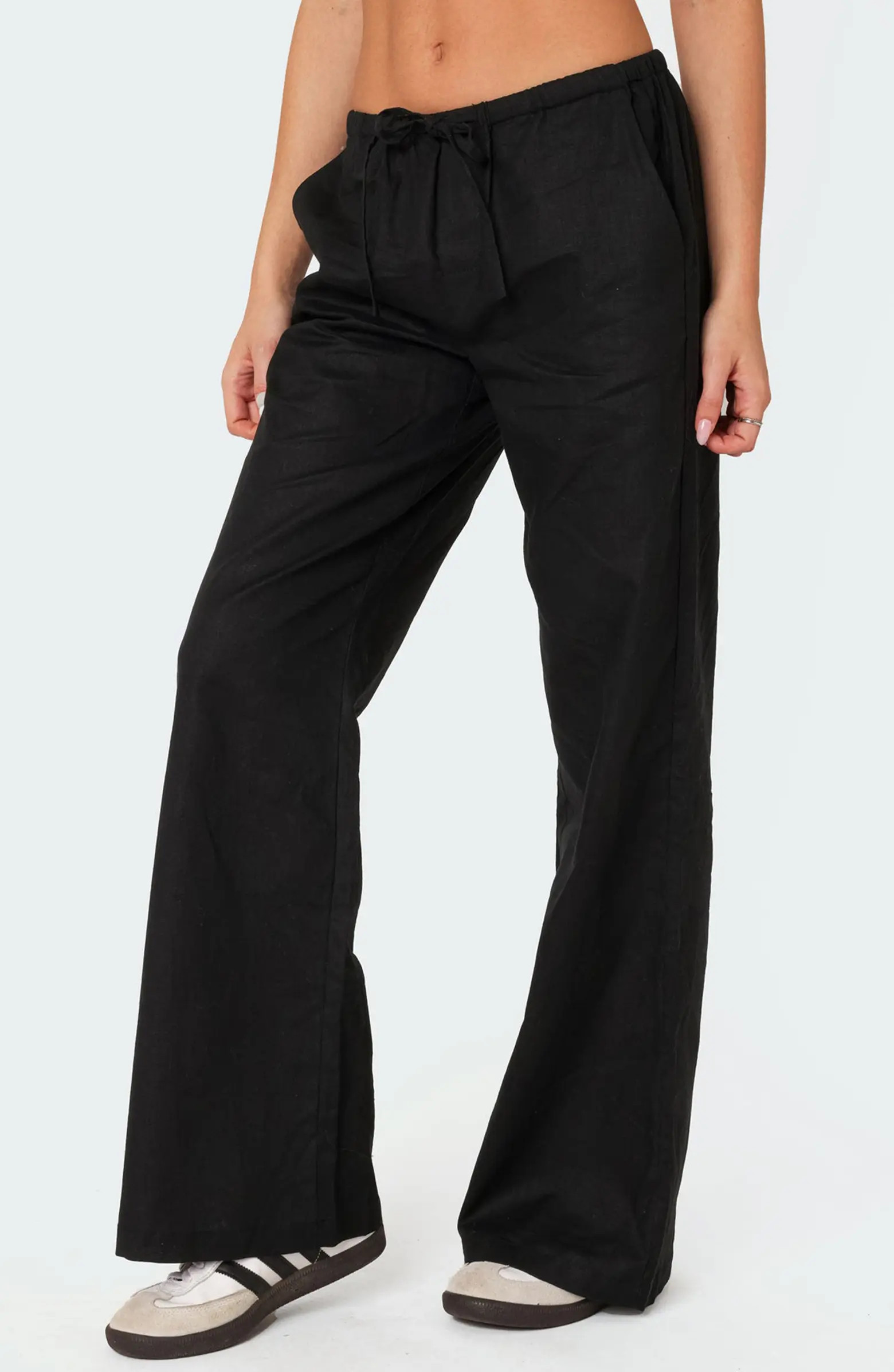 Maison Drawstring Wide Leg Pants | Nordstrom