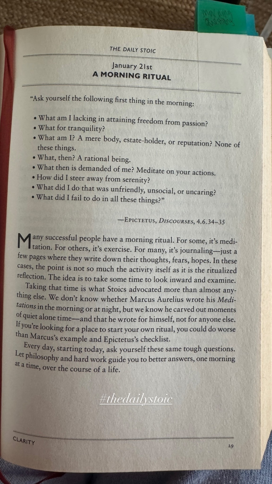 #thedailystoic

#LTKU #LTKselfcare #LTKmorningroutine