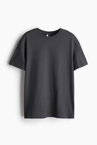 H & M - Oversized T-shirt - Grey | H&M (UK, MY, IN, SG, PH, TW, HK)