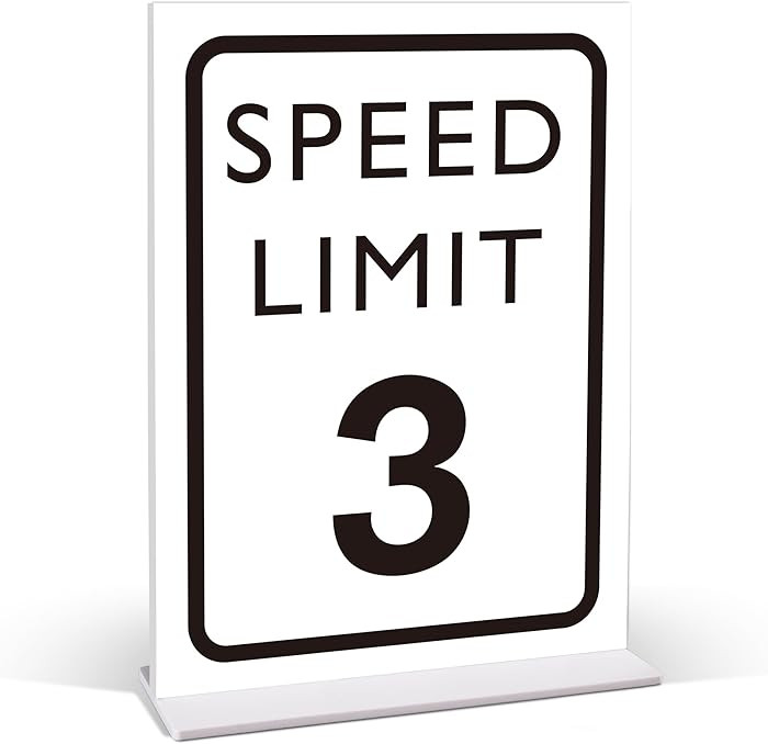 Race Car Birthday Decor, Speed Limit 3 Sign, Fast One, Race Car Birthday Party Decorations, 6x8 I... | Amazon (US)