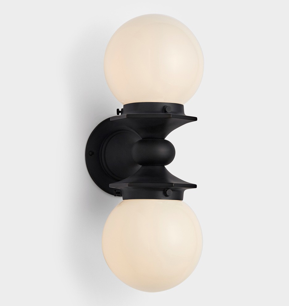 Pittock 3-1/4" Double Sconce | Rejuvenation