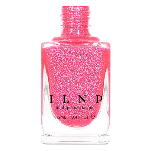ILNP Misbehaving - Vivid Neon Pink Holographic Sheer Jelly Nail Polish | Amazon (US)