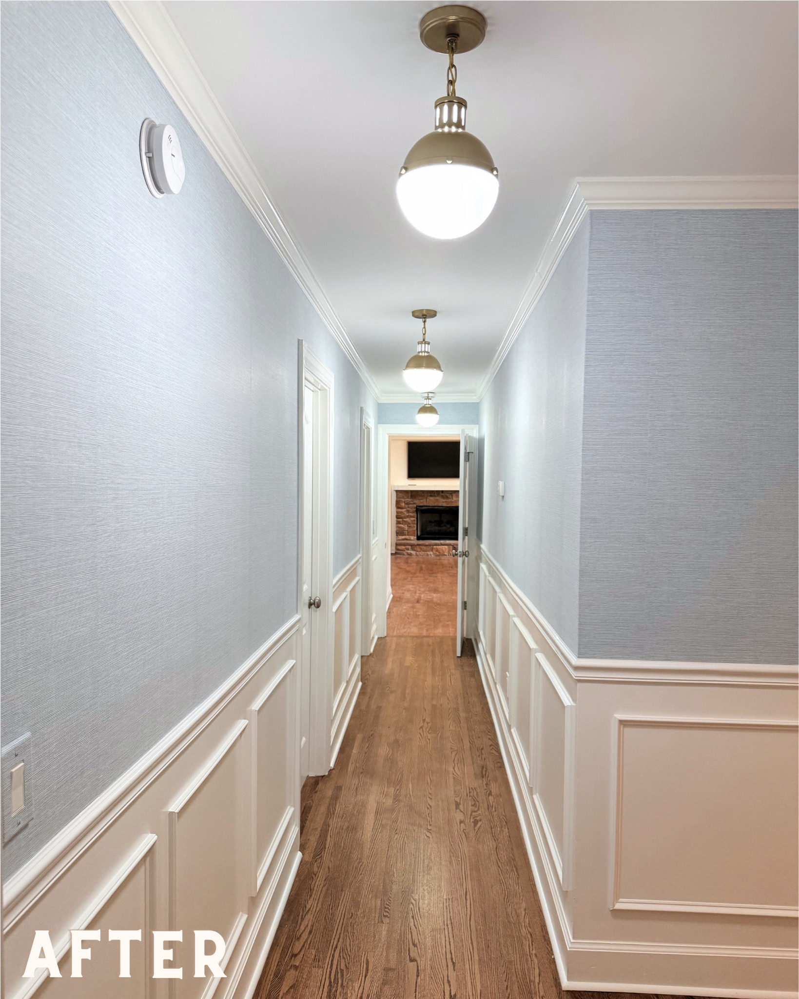 Grasscloth and wall framing for a hallway upgrade!! 

#LTKSaleAlert #LTKdayinmylife #LTKHome