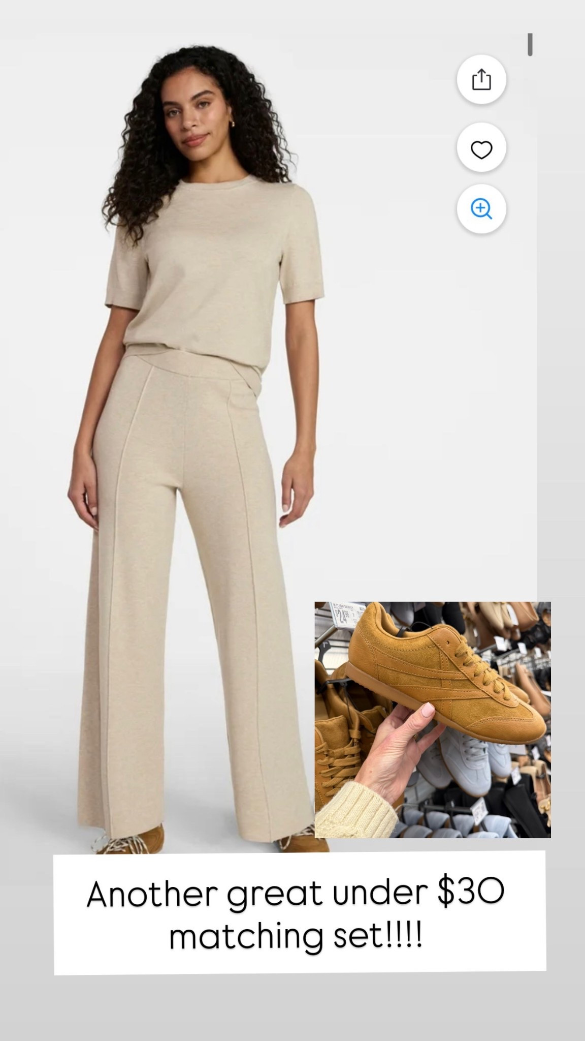 @walmart two piece matching knit set under $30. Look great with these low sneakers. Also under $30 both come in multiple color options.

#LTKdayinmylife #LTKgrwm #LTKfitnessgoals