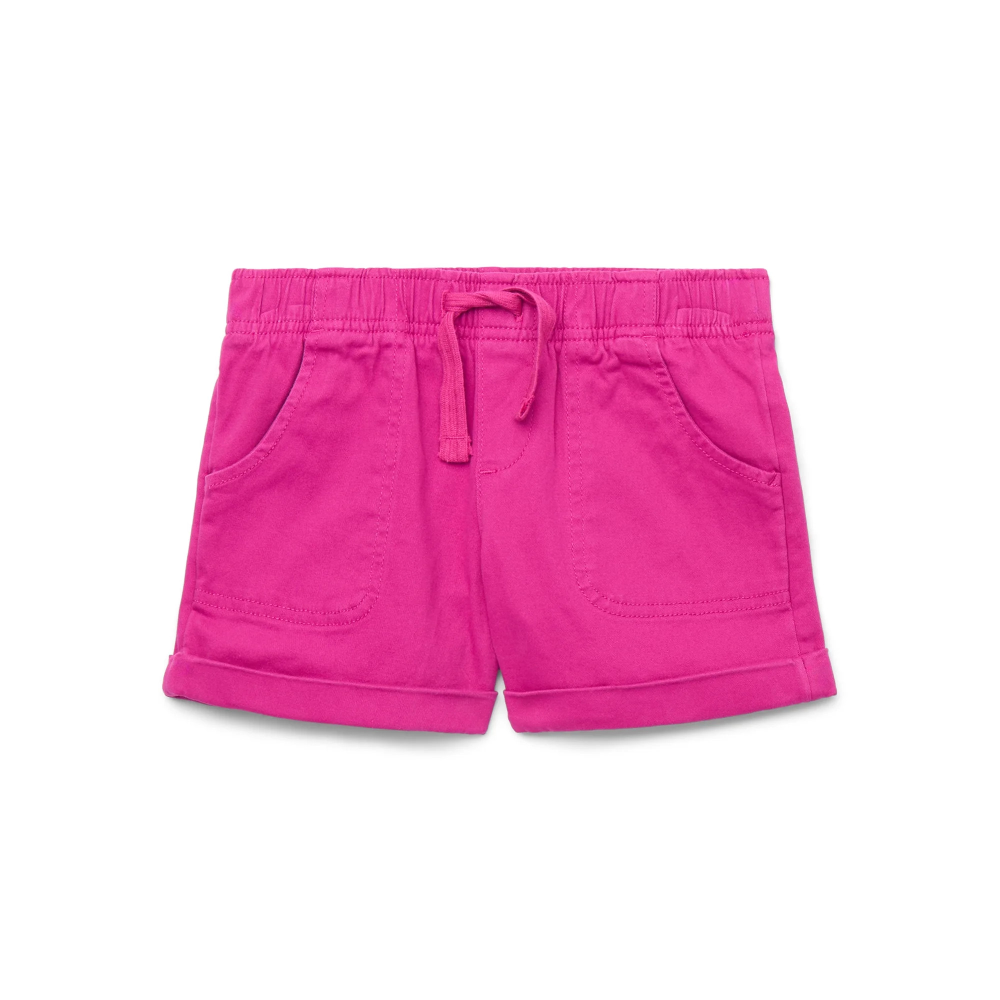 Wonder Nation Girls Pull-On Shorts, Sizes 4-18 & Plus | Walmart (US)