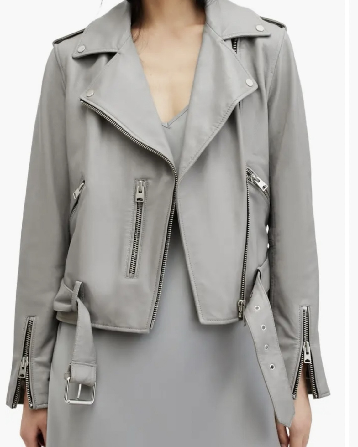Una chamarra de piel es un básico del closet y esta de All Saints es una muy buena compra del Anniversary Sale de Nordstrom! 

#LTKStyleTip #LTKxNSale