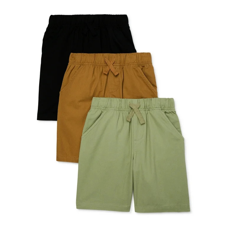 365 Kids from Garanimals Boys Mix and Match Woven Shorts, 3-Pack, Sizes 4-10 | Walmart (US)
