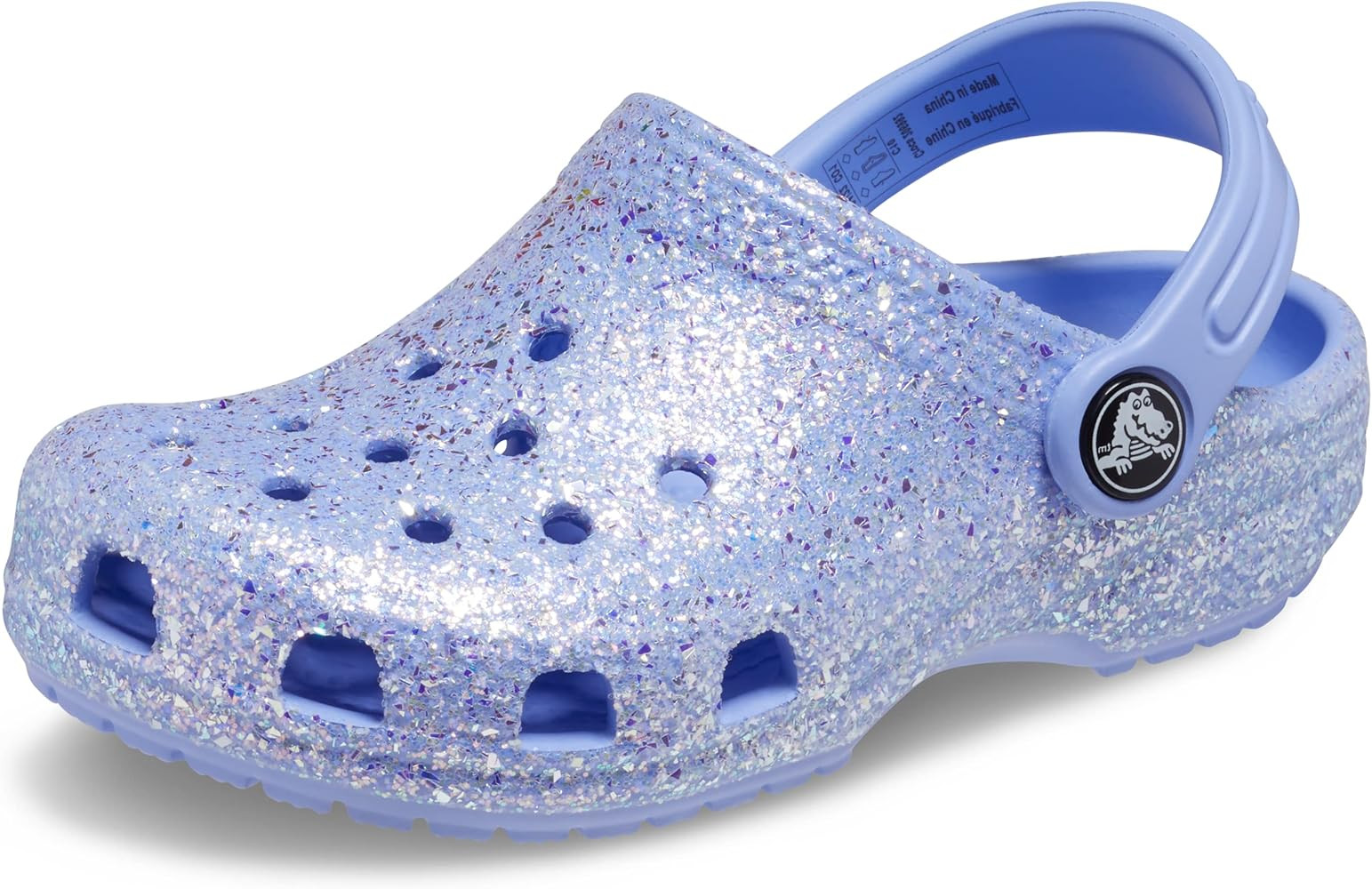 Crocs Unisex-Child Classic Glitter Clogs | Amazon (US)