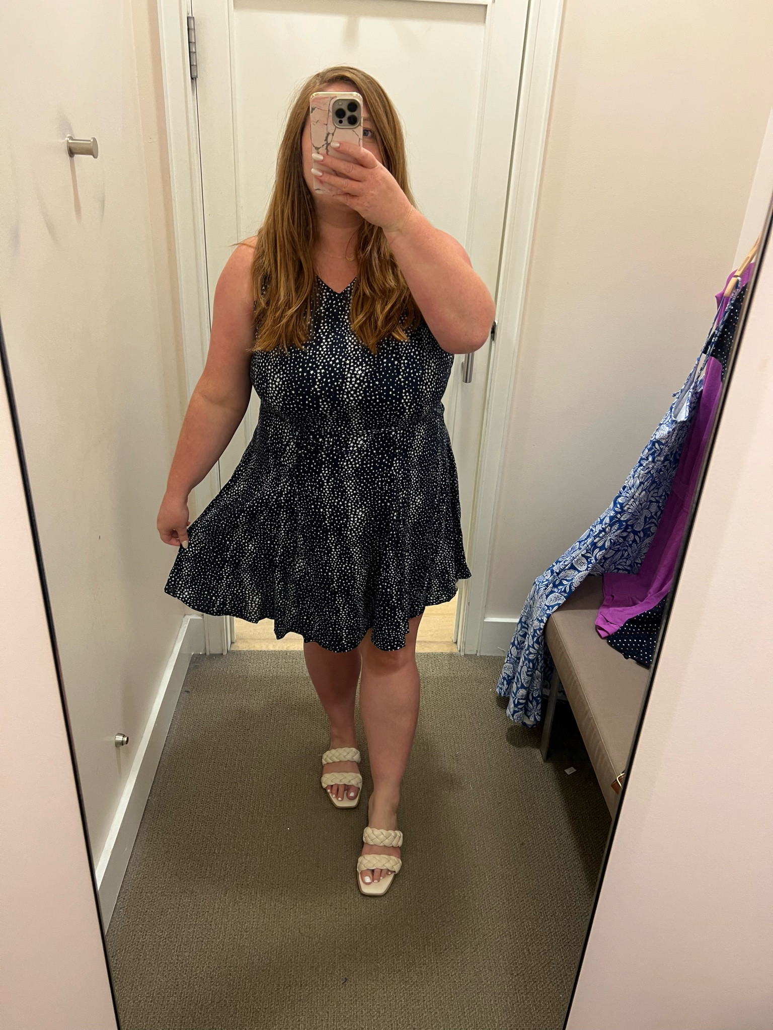 Memorial Day dress from Loft - would also be great for Fourth of July / Labor Day! 

#memorialday #usa #fourthofjuly #summerdress #starsandstripes #loft

#LTKunder100 #LTKfit #LTKSeasonal