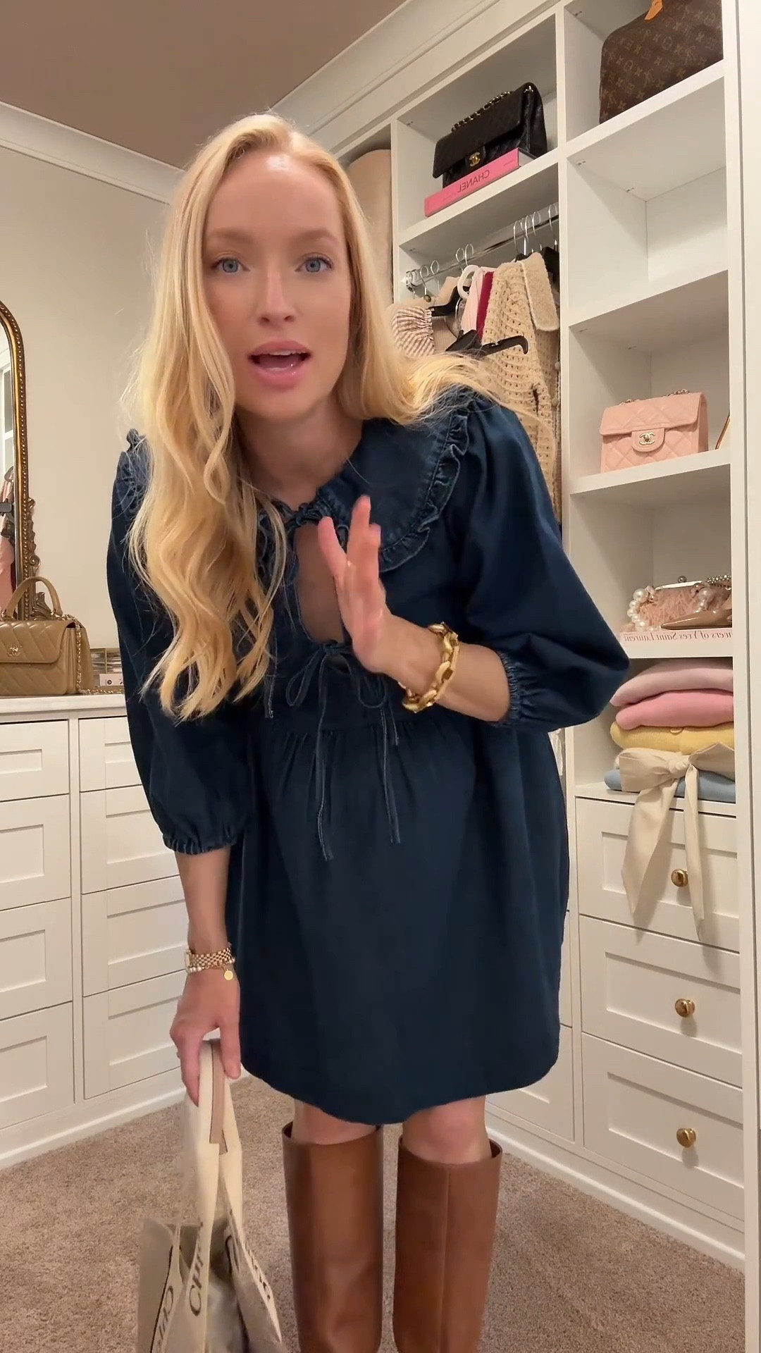 This denim dress is on sale! Worn here with a bump in a size small (it’s TTS) 

Nordstrom sale alert // fall outfit // bump
Friendly 

#LTKSeasonal #LTKFindsUnder50 #LTKSaleAlert