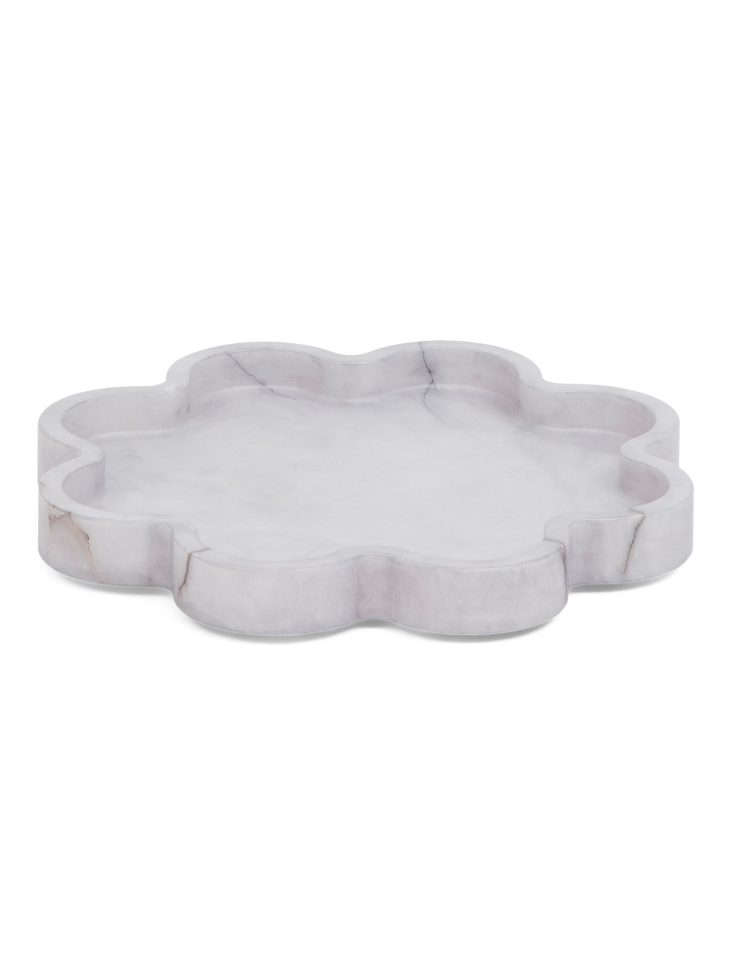Made In Italy 10in Cumulus Alabaster Tray | TJ Maxx