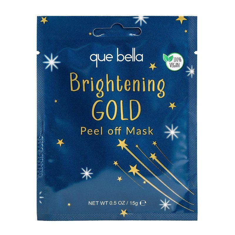 Que Bella Shoot Star Gold Peel off Mask - 0.5 fl oz | Target